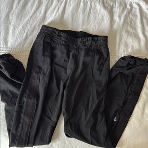 Ivivva Black Track pants  Relaxed Fit Elastic Waist